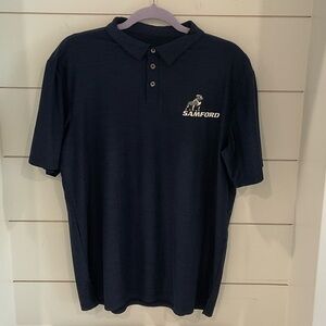 Samford Colosseum Dark Blue Polo Shirt NWOT Men’s M